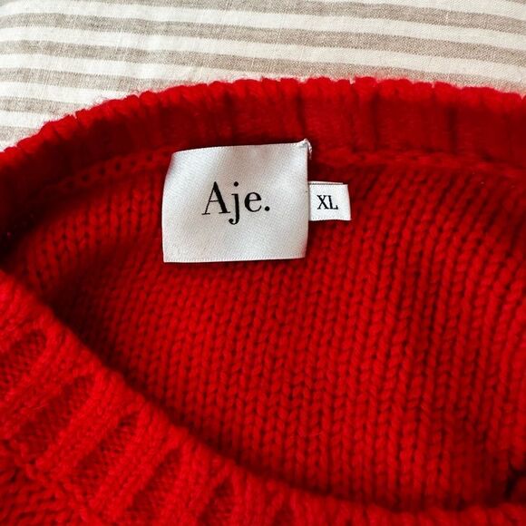 Aje Addie Patchwork Sweater-BB1 - Picture 7 of 9